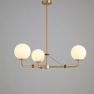 Lustra Lustre Laiton Globe Savanna Élégant