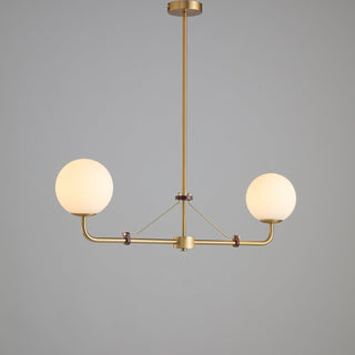 Lustra Lustre Laiton Globe Savanna Élégant