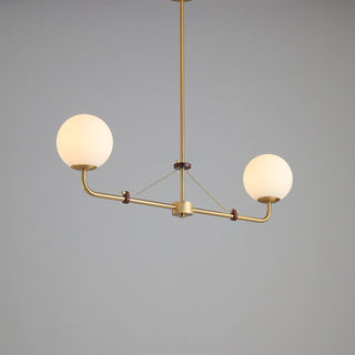 Lustra Lustre Laiton Globe Savanna Élégant