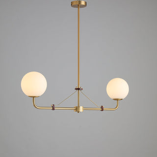 Lustra Lustre Laiton Globe Savanna Élégant