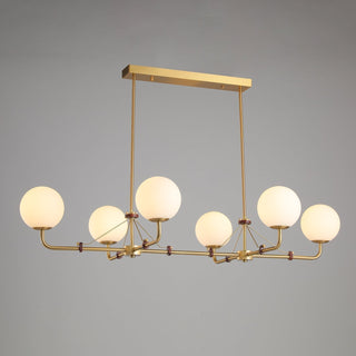 Lustra Lustre Laiton Globe Savanna Élégant