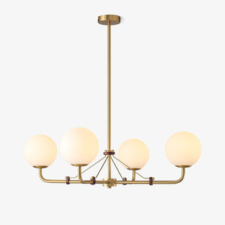 Lustra Lustre Laiton Globe Savanna Élégant