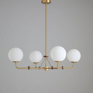 Lustra Lustre Laiton Globe Savanna Élégant
