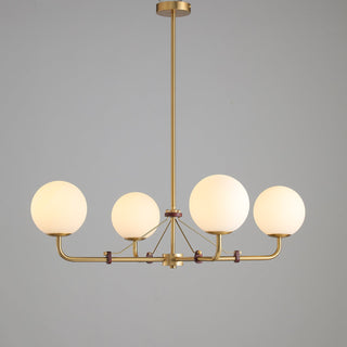 Lustra Lustre Laiton Globe Savanna Élégant