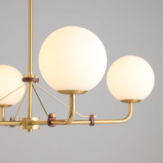 Lustra Lustre Laiton Globe Savanna Élégant