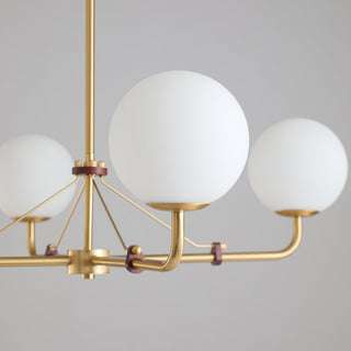 Lustra Lustre Laiton Globe Savanna Élégant