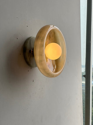 Piedra Applique Murale Marbre Verre Minimaliste