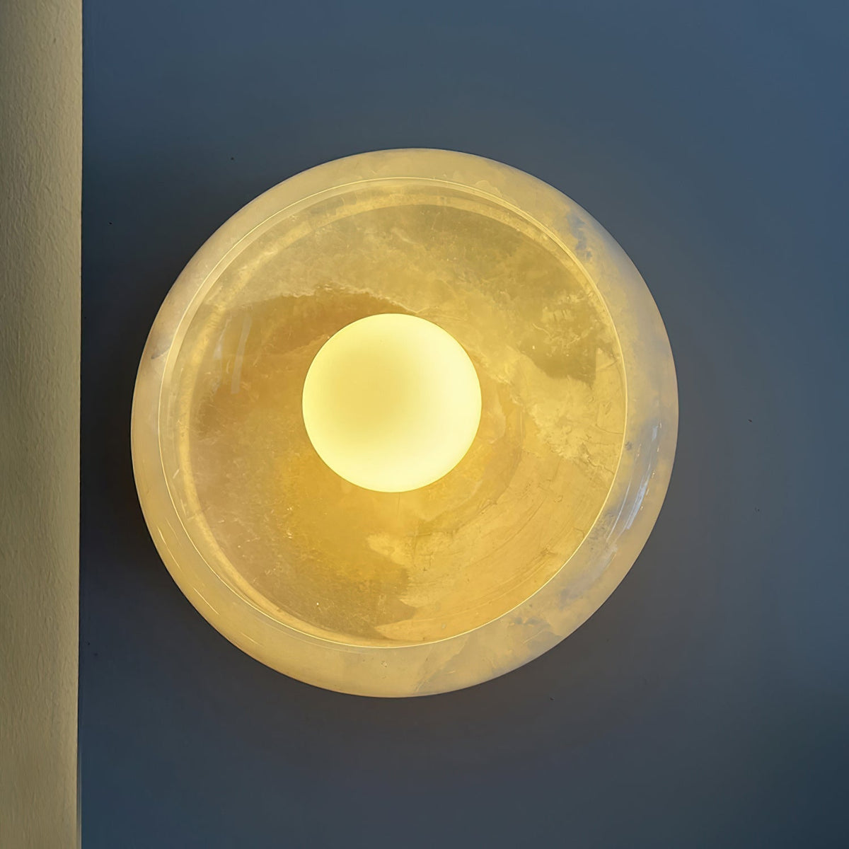 Onvix Natural Onyx Wall Light-Neutral Decor