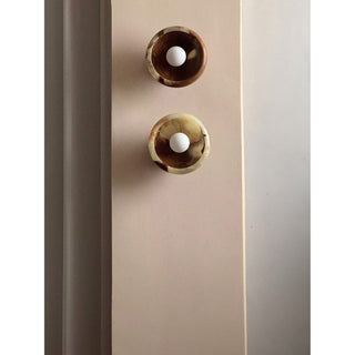 Piedra Applique Murale Marbre Verre Minimaliste