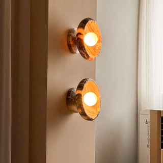 Piedra Applique Murale Marbre Verre Minimaliste