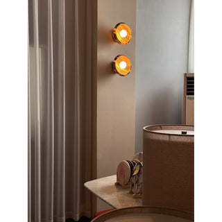 Piedra Applique Murale Marbre Verre Minimaliste