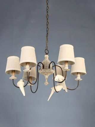 Avcarora Lustre en Tissu et Métal Postmoderne de Luxe