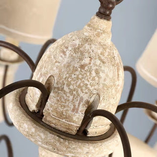 Avcarora Lustre en Tissu et Métal Postmoderne de Luxe