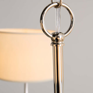 Mycaren Lustre en Laiton et Tissu Style Industriel Vintage