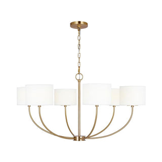 Mycaren Lustre en Laiton et Tissu Style Industriel Vintage