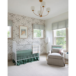 Mycaren Lustre en Laiton et Tissu Style Industriel Vintage
