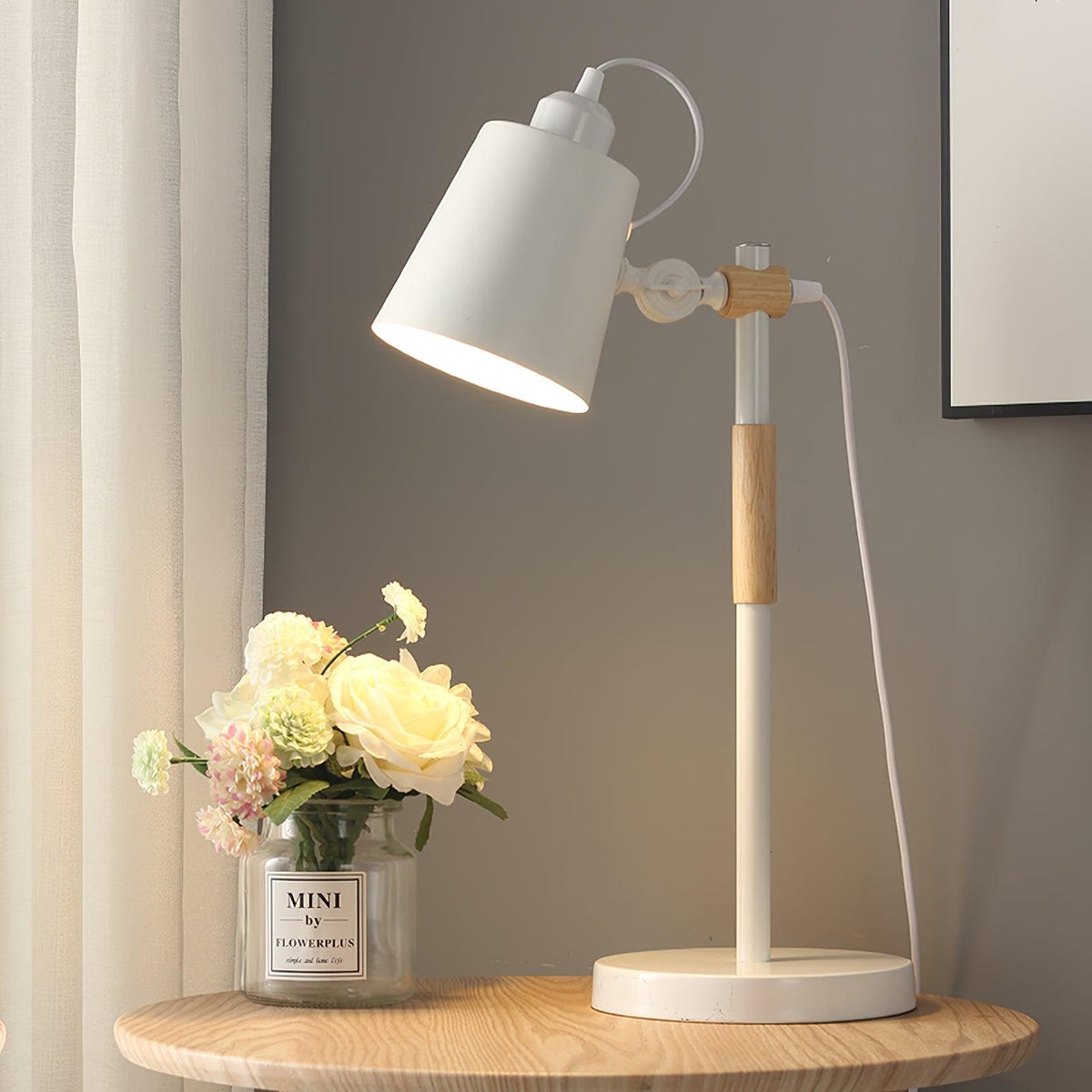 Addyson Minimalist Table Lamp-Neutral Decor
