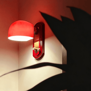 Scarlet Dome Wall Sconce-Neutral Decor