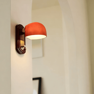 Scarlet Dome Wall Sconce-Neutral Decor