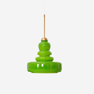Lustra Suspension en Verre à Couches Style École pour Salon
