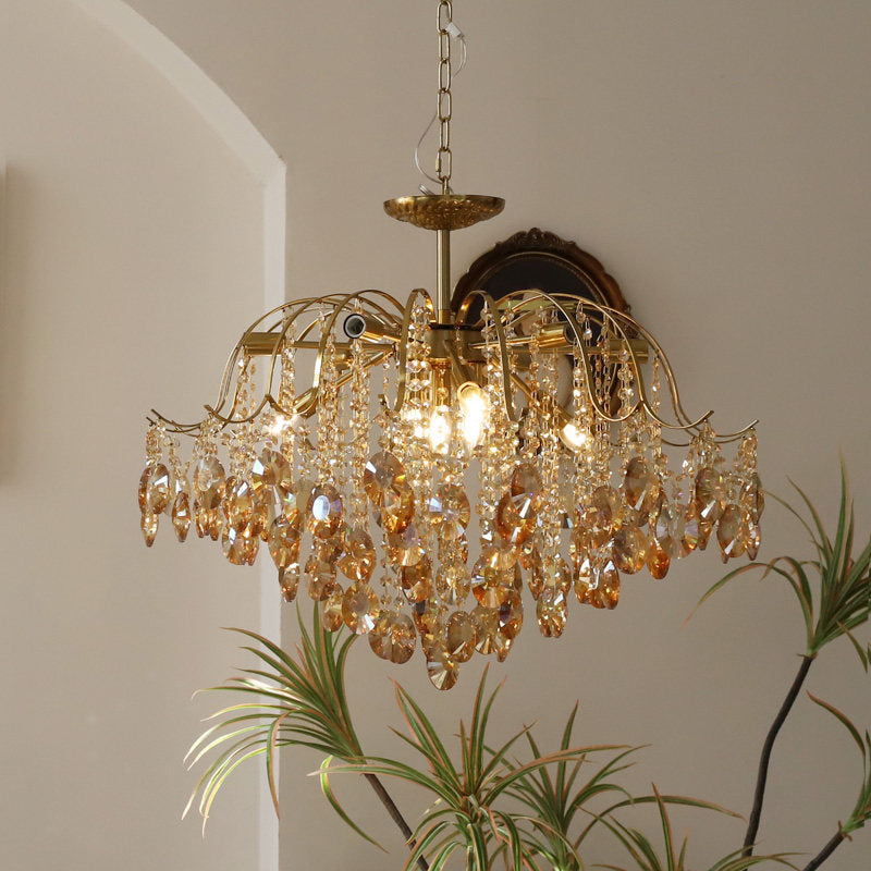 Product dimensions for the 25.6-inch Sciolari Crystal Chandelier.