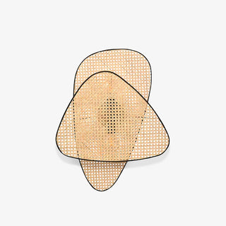 Uvelan Applique Murale Art Naturel Bambou-Luire
