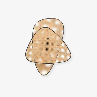 Uvelan Applique Murale Art Naturel Bambou-Luire