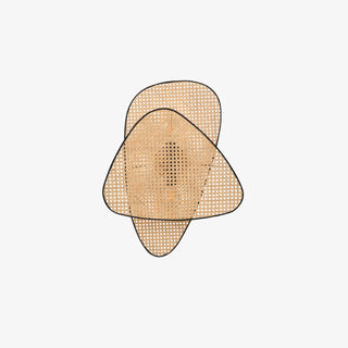 Uvelan Applique Murale Art Naturel Bambou-Luire