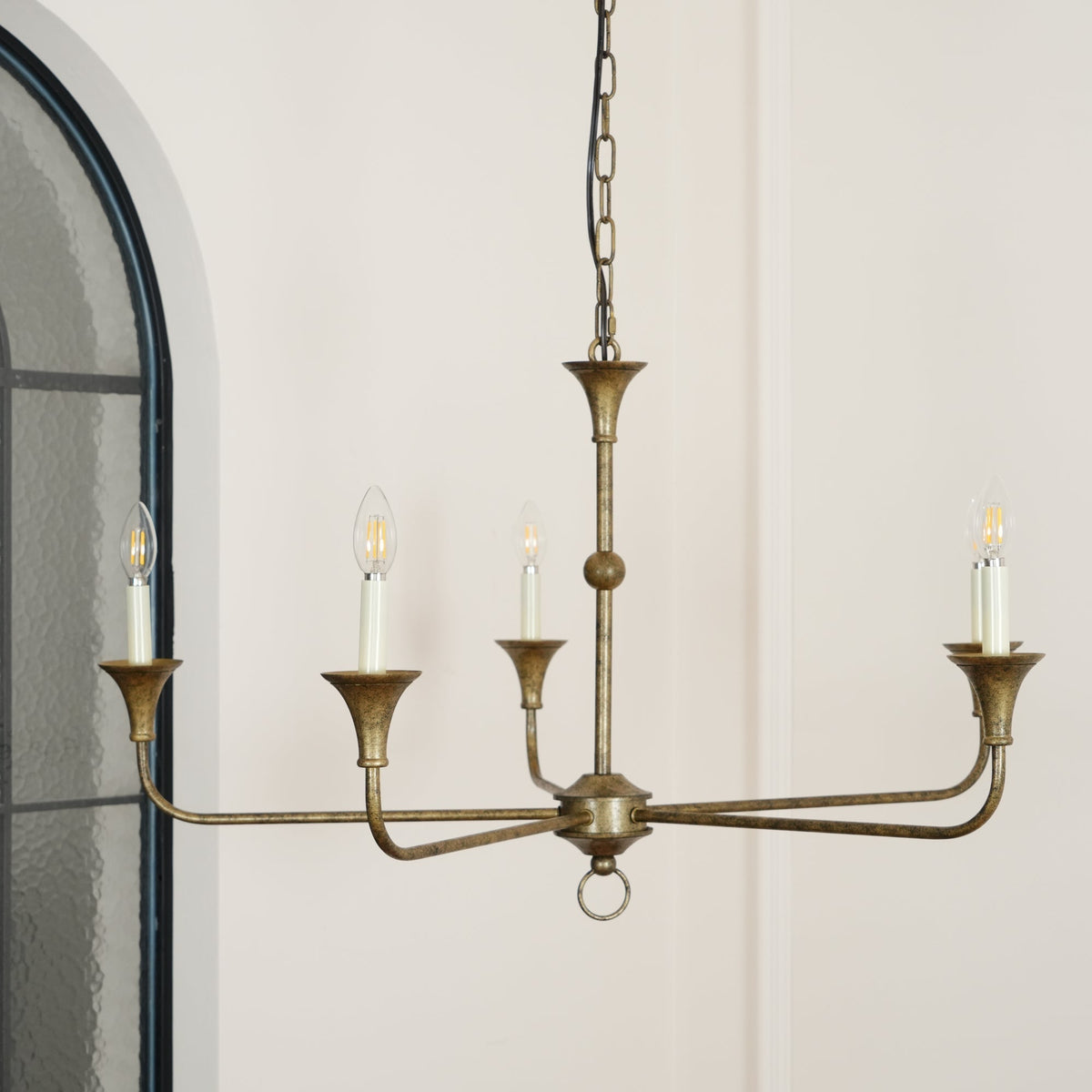 Felael Candle Lustre Élégant