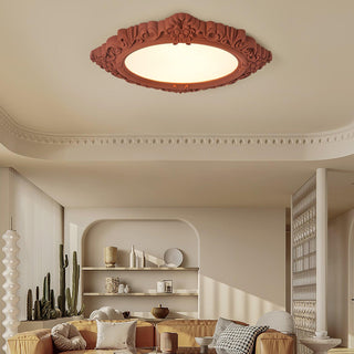 Avraee Lampe Plafonnier en Résine Sculptée