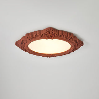 Avraee Lampe Plafonnier en Résine Sculptée