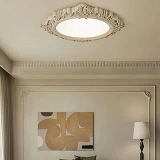 Avraee Lampe Plafonnier en Résine Sculptée