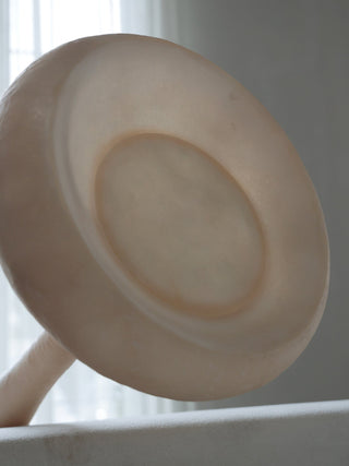 Sculptural Tall Floor Lamp-Neutral Decor