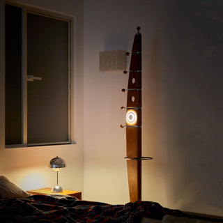 Sculptural Wood Coat Tree-Neutral Decor
