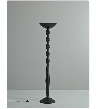Sculptural Geometric Stack Floor Lamp-Neutral Decor