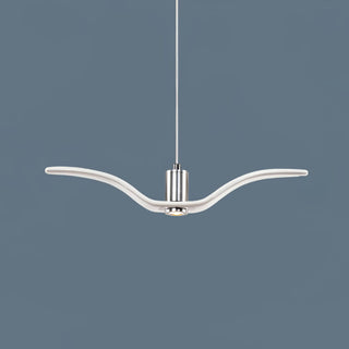 Lustra Suspension Lampe Ailes d'Oiseau pour Salon-Luire