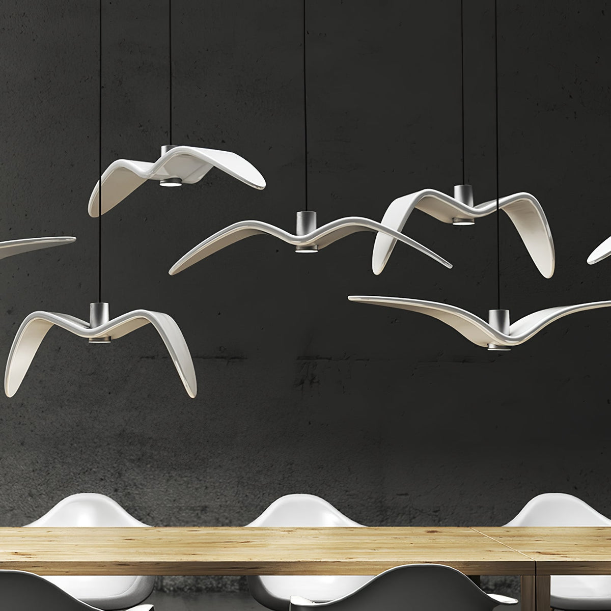 Arova Suspension Lampe Ailes d'Oiseau pour Salon-Cielum
