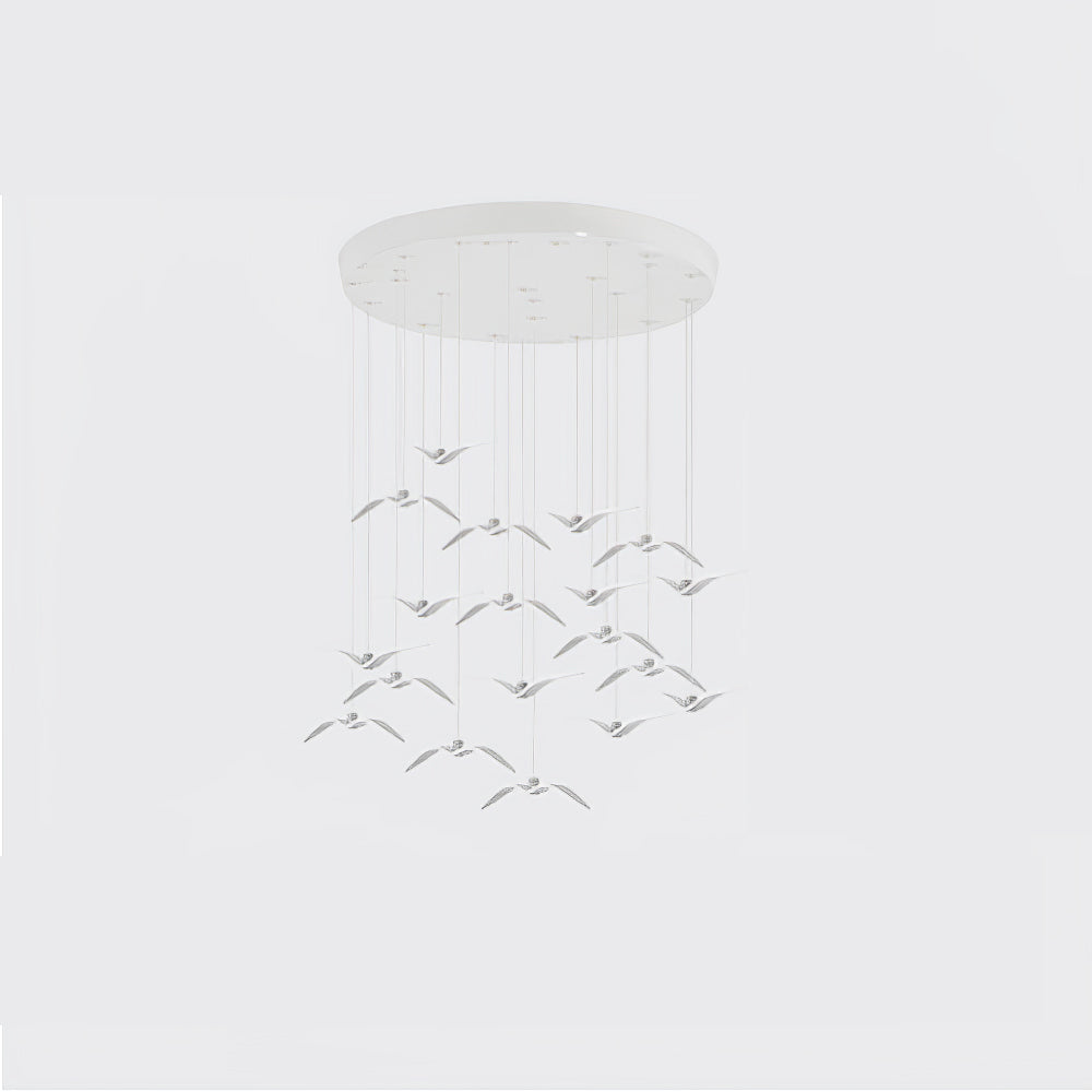 Arova Suspension Lampe Ailes d'Oiseau pour Salon-Cielum