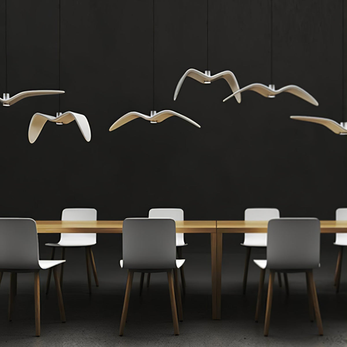 Arova Suspension Lampe Ailes d'Oiseau pour Salon-Cielum