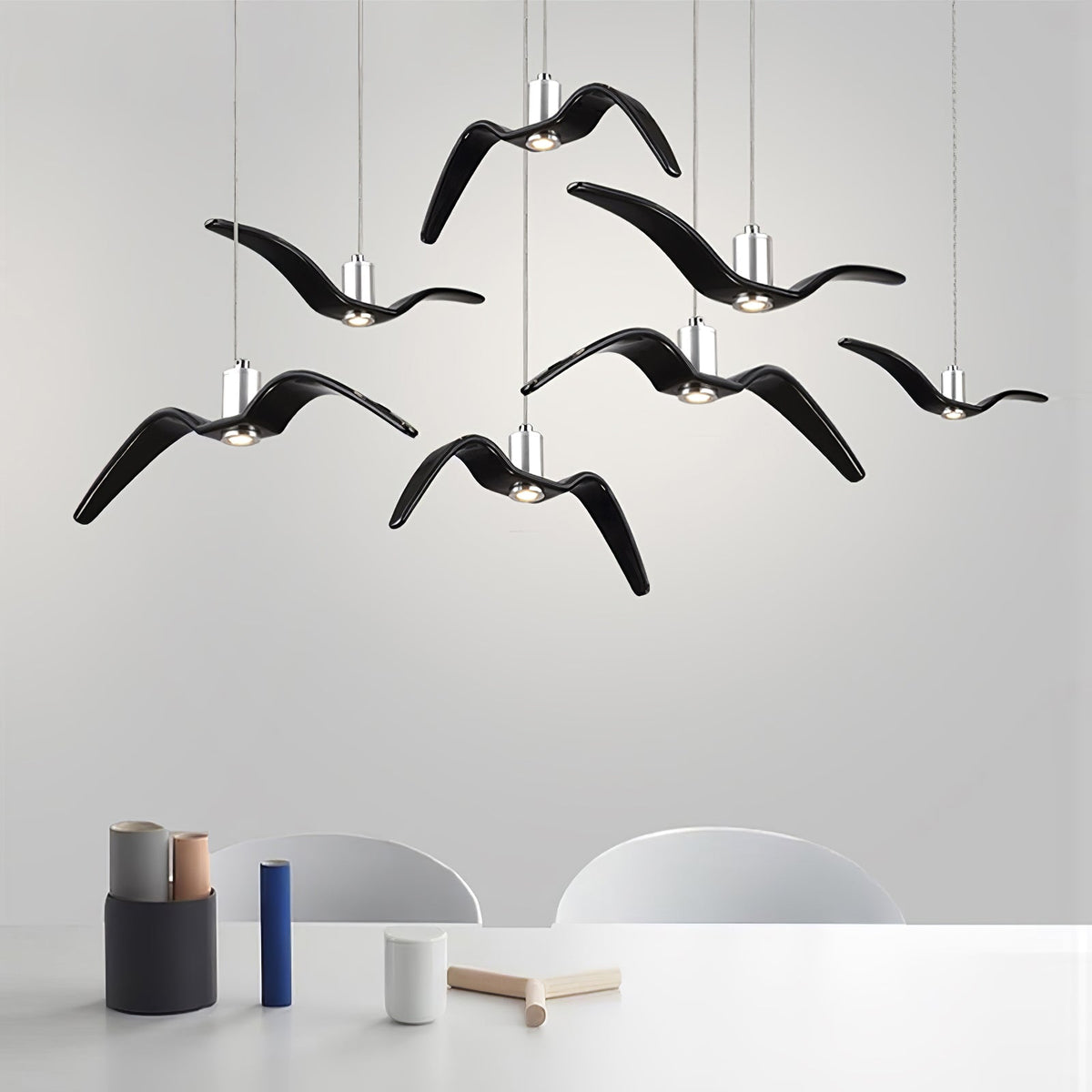 Arova Suspension Lampe Ailes d'Oiseau pour Salon-Cielum