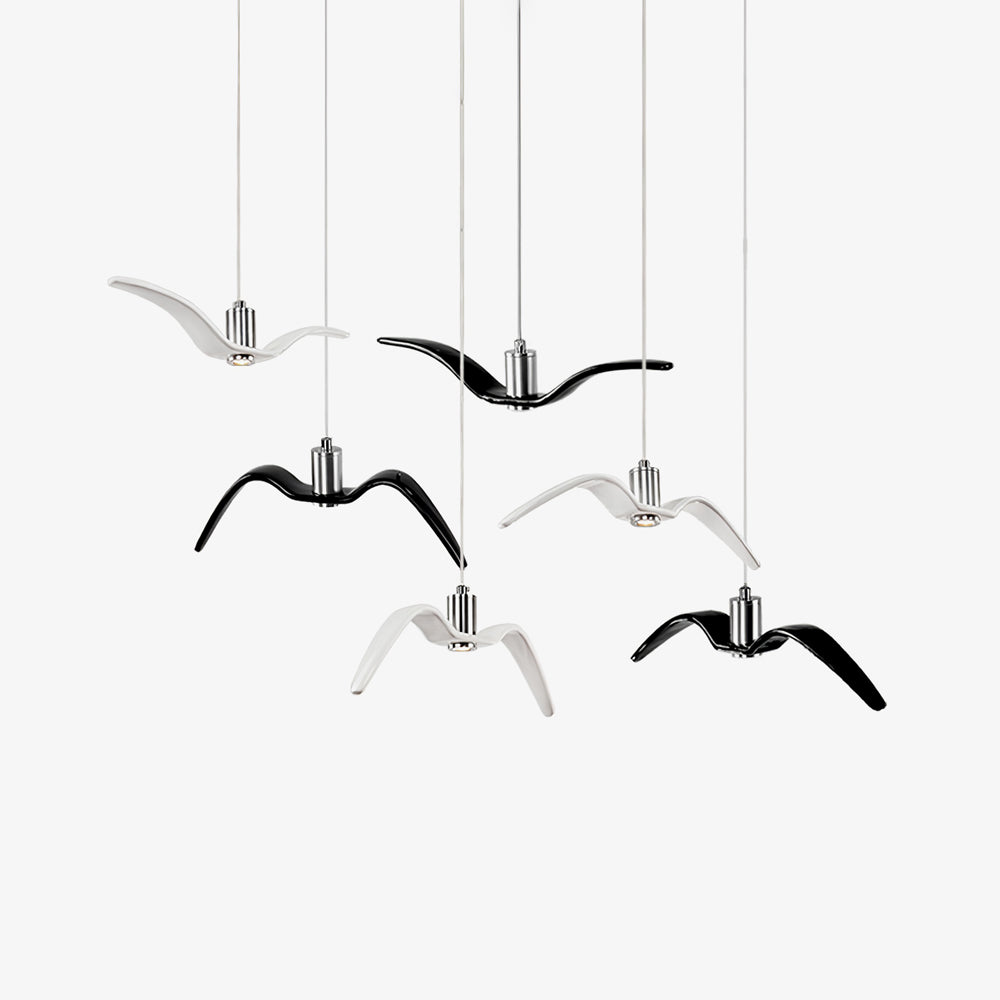 Arova Suspension Lampe Ailes d'Oiseau pour Salon-Cielum