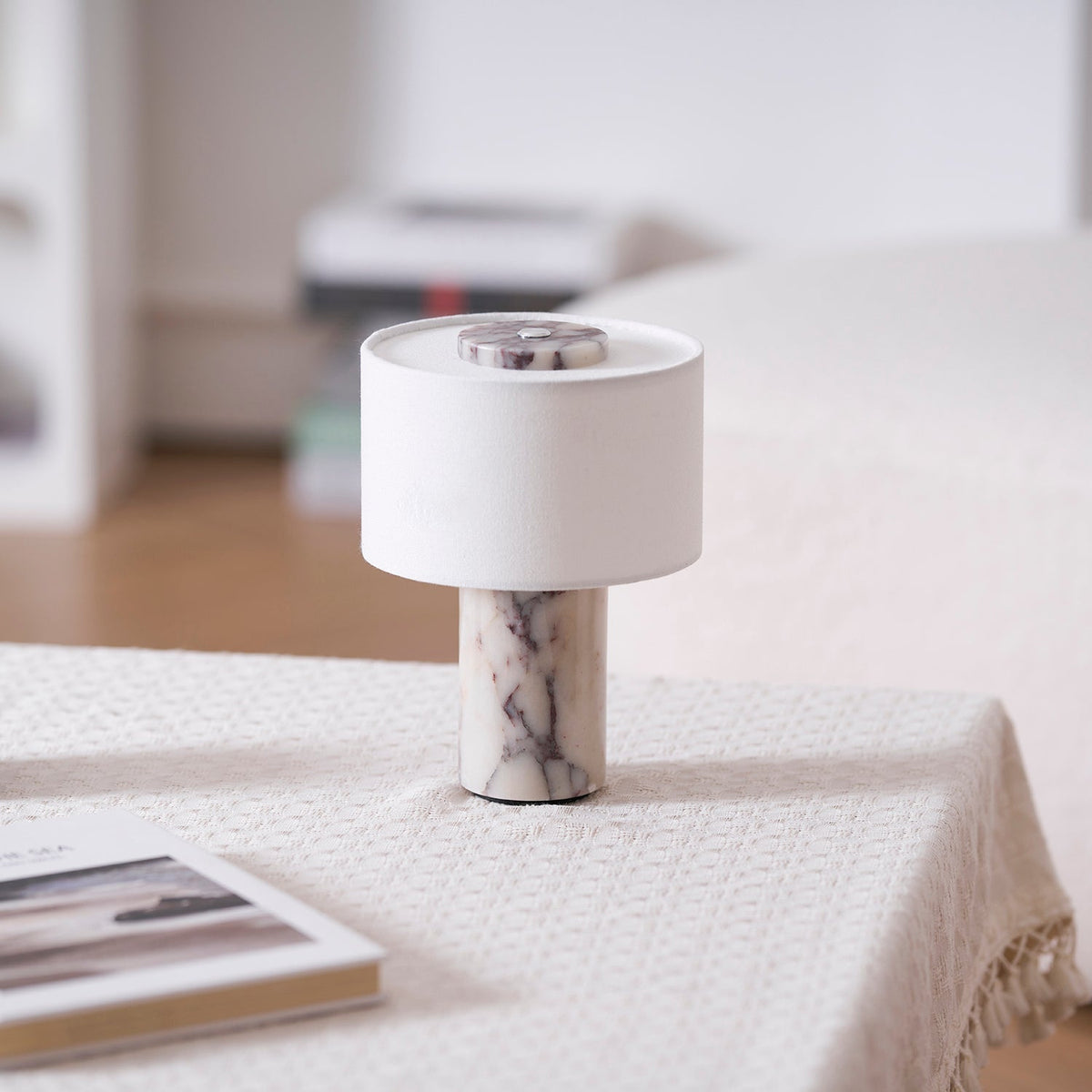 Full product view of the Sediment Table Lamp.