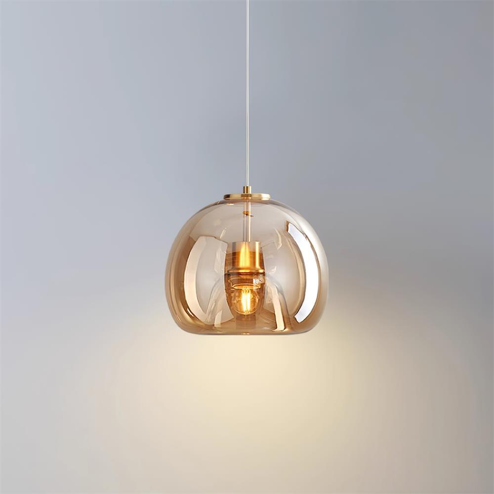 Avola Glass Pendant Light-Neutral Decor