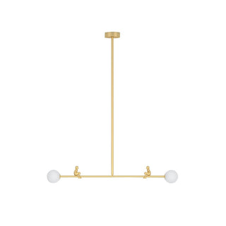 Zaveniel Suspension en Laiton et Verre Moderne Minimaliste