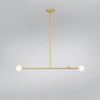 Zaveniel Suspension en Laiton et Verre Moderne Minimaliste