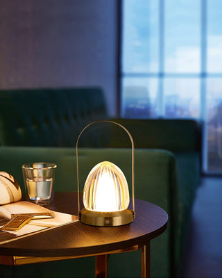 Glow Modern Iron Table Lamp-Neutral Decor