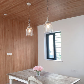 Nyrinaris Suspension en Métal et Verre Premium Vintage