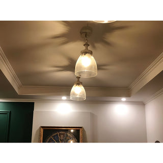 Nyrinaris Suspension en Métal et Verre Premium Vintage