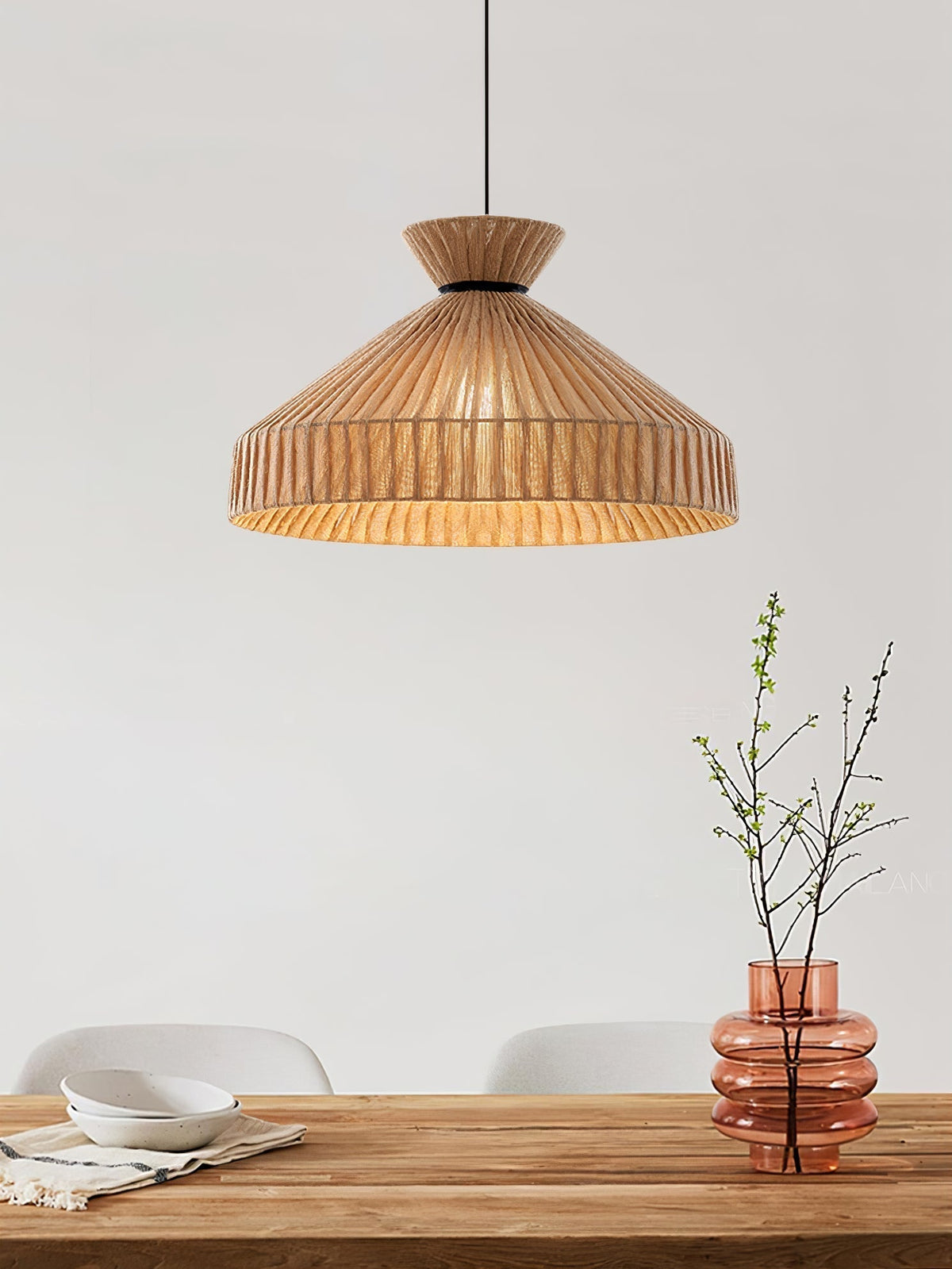 Velaira Suspension Tissu Élégance Vague