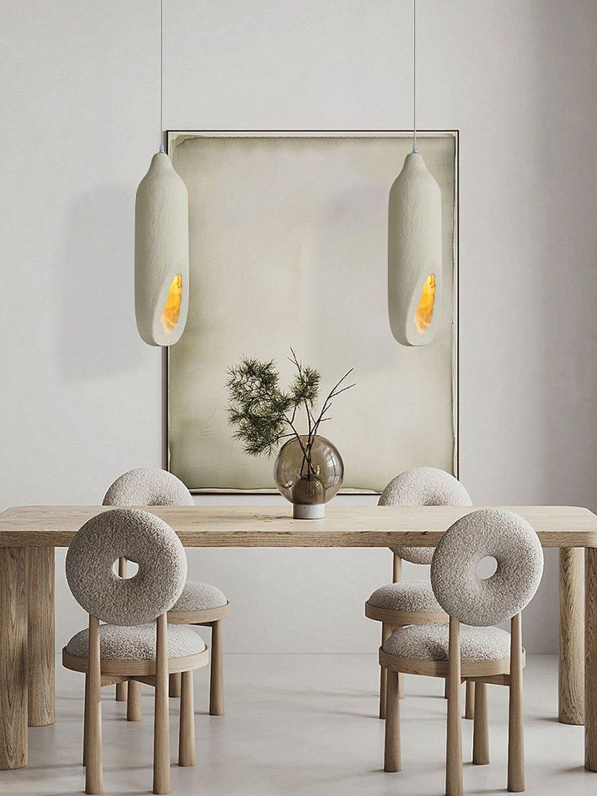 Orenuna Lampe Suspendue Nordique Moderne en Plastique